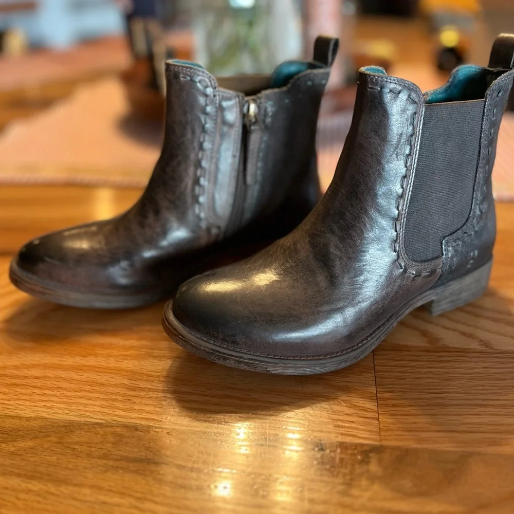 Roan by BedStu - Leather Chelsea Boots - Side Zip